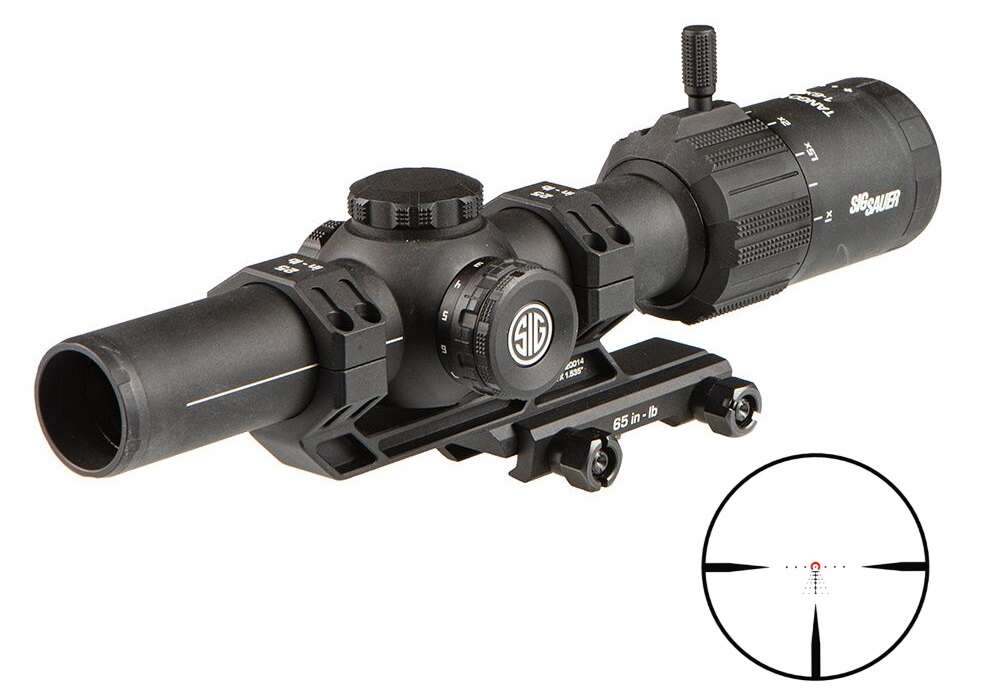 Scopes Sig Sauer Tango MSR TANGO MSR LVPO 1-6X24 30MM FFP • SOTM61002|ILLUMINATED RETICLE • Model: Tango MSR